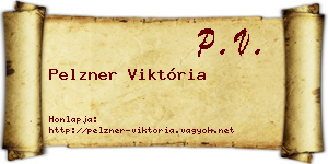 Pelzner Viktória névjegykártya